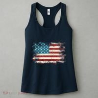 Patriotic American Usa Flag Women's Tank Top thumb 3