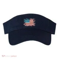 Patriotic American Usa Flag Visor thumb 0