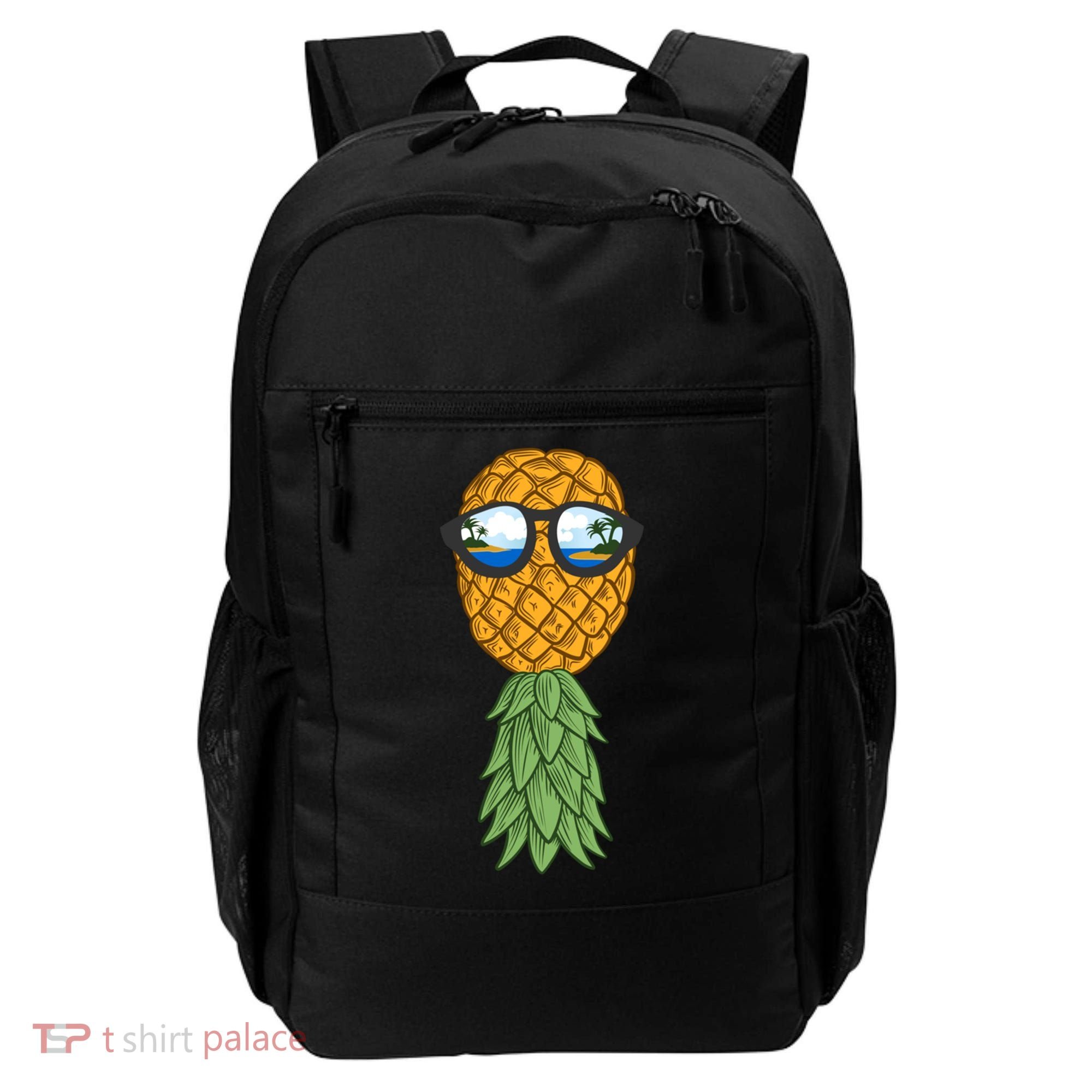 Polyamory And Upside Down Pineapple Summer Vacation Cruise Meaningful Gift Backpack