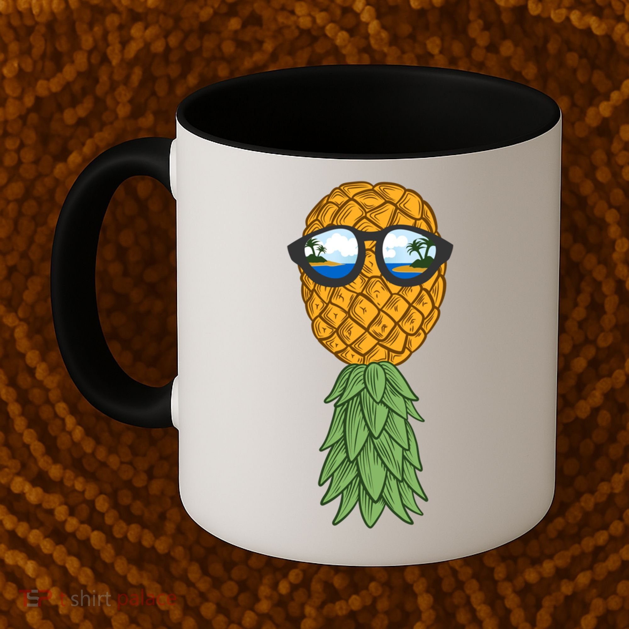 Polyamory And Upside Down Pineapple Summer Vacation Cruise Meaningful Gift Coffee Mug