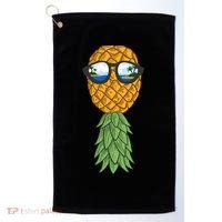 Polyamory And Upside Down Pineapple Summer Vacation Cruise Meaningful Gift Golf Towel thumb 0