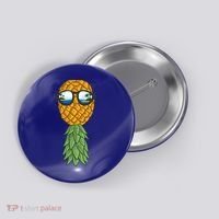 Polyamory And Upside Down Pineapple Summer Vacation Cruise Meaningful Gift Button thumb 0