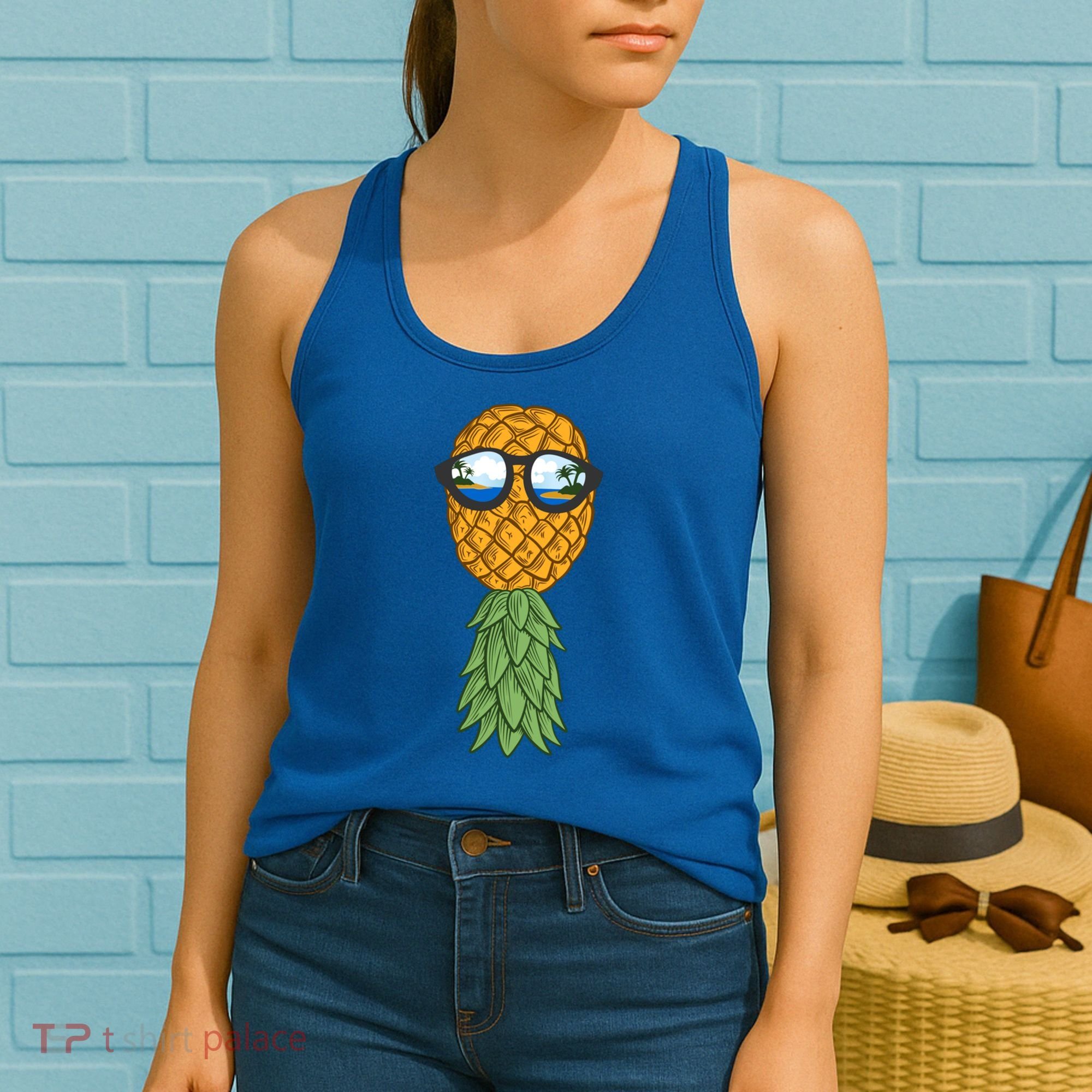 Polyamory And Upside Down Pineapple Summer Vacation Cruise Meaningful Gift Women's Tank Top