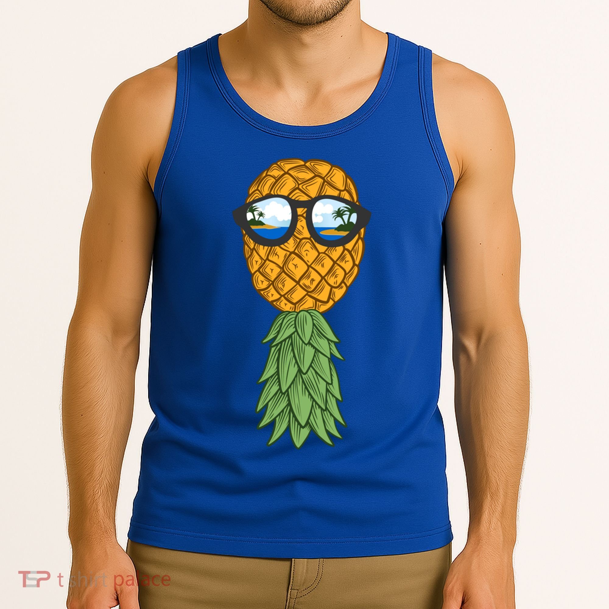 Polyamory And Upside Down Pineapple Summer Vacation Cruise Meaningful Gift Tank Top