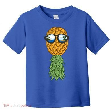Polyamory And Upside Down Pineapple Summer Vacation Cruise Meaningful Gift Toddler T-Shirt