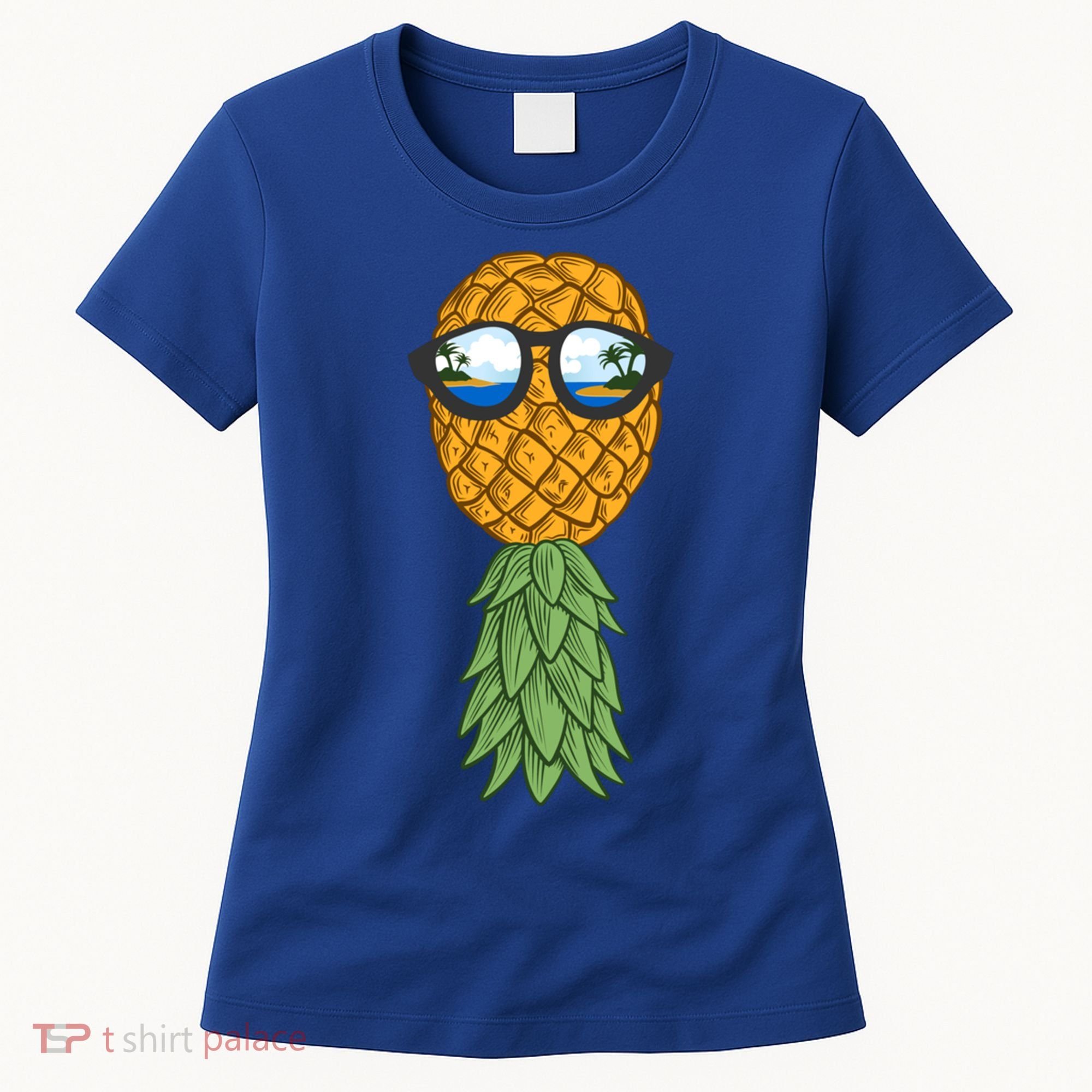 Polyamory And Upside Down Pineapple Summer Vacation Cruise Meaningful Gift Women's T-Shirt