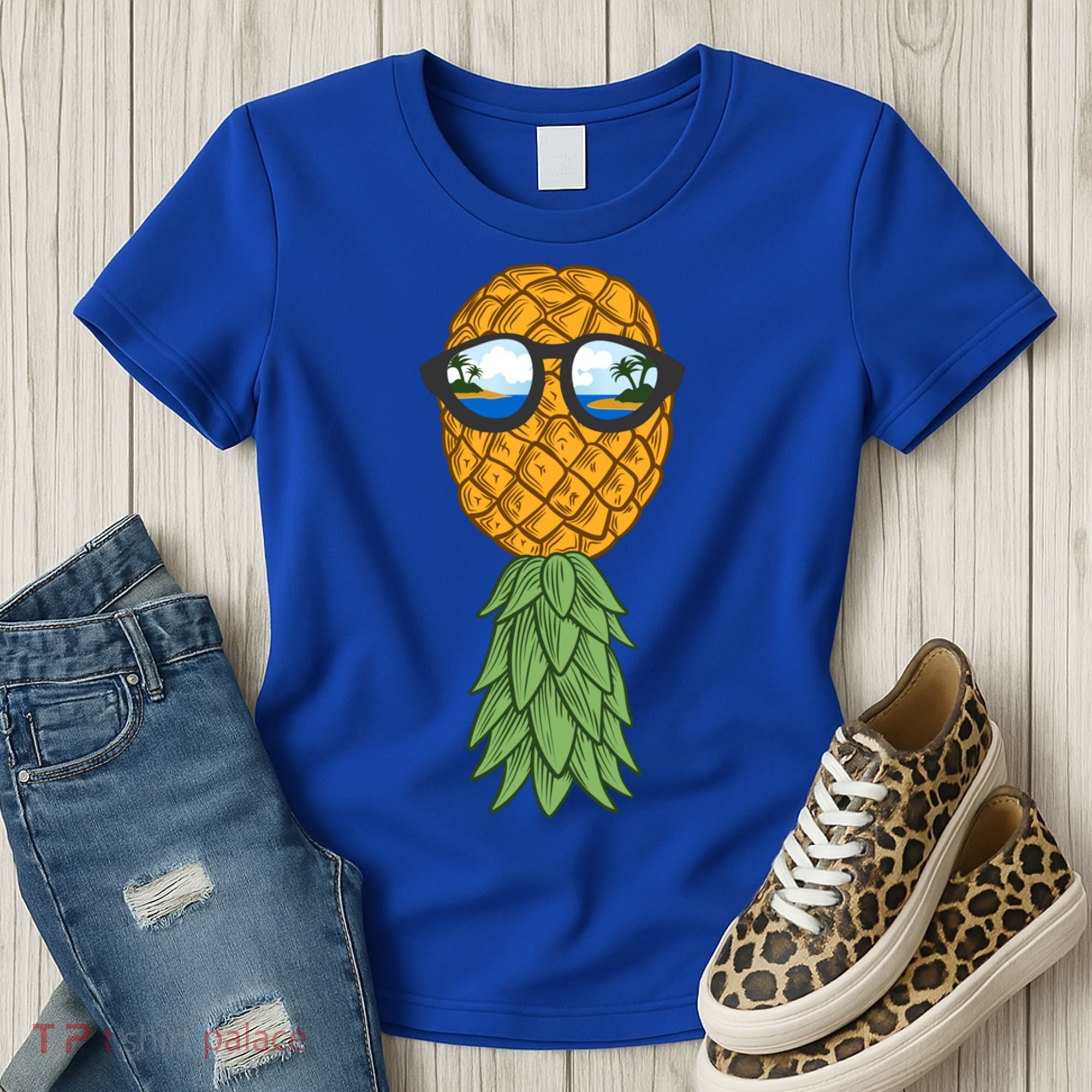 Polyamory And Upside Down Pineapple Summer Vacation Cruise Meaningful Gift Women's T-Shirt