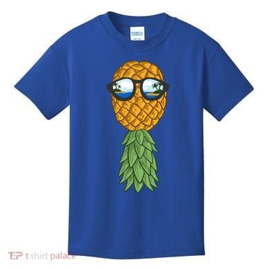 Polyamory And Upside Down Pineapple Summer Vacation Cruise Meaningful Gift Kids T-Shirt
