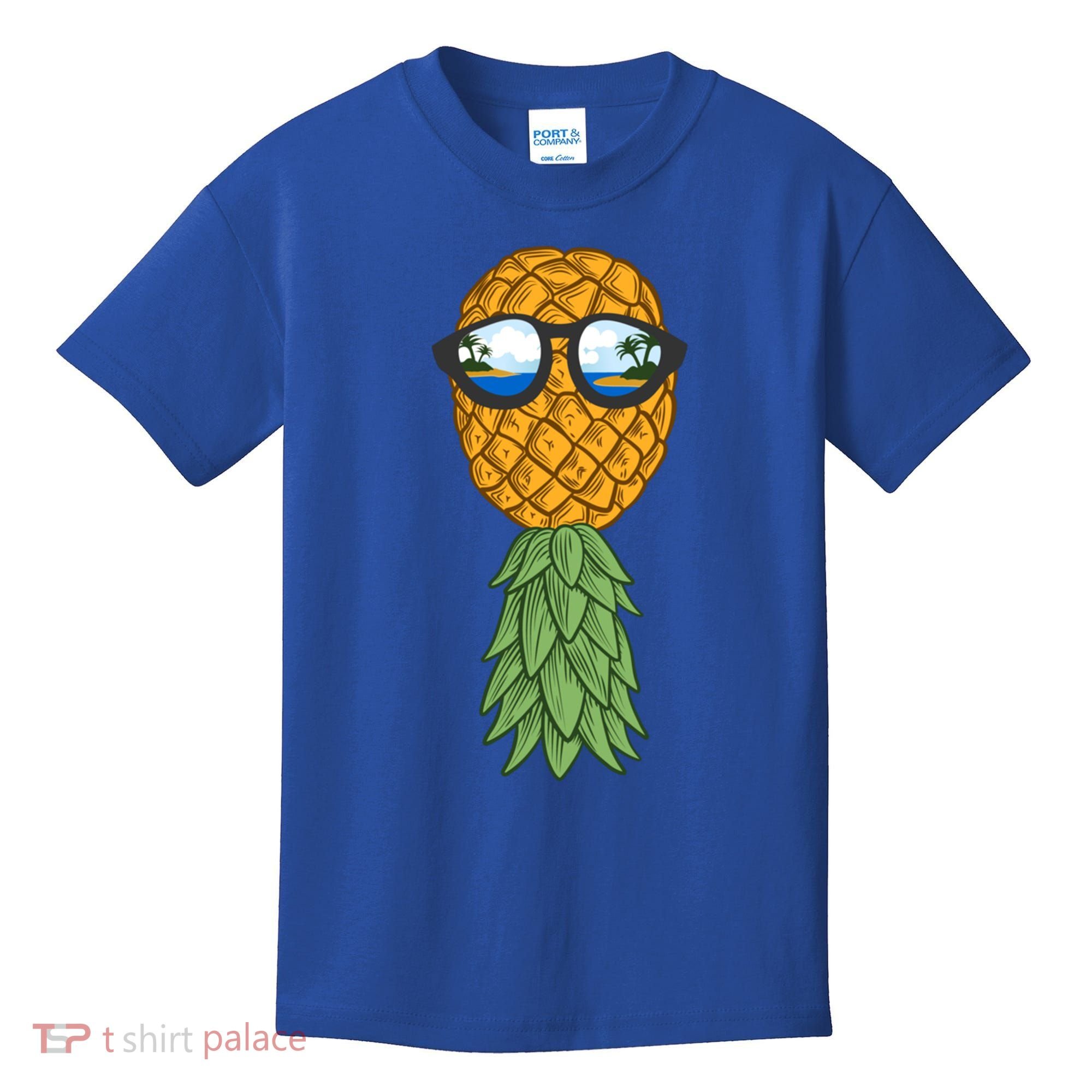 Polyamory And Upside Down Pineapple Summer Vacation Cruise Meaningful Gift Kids T-Shirt