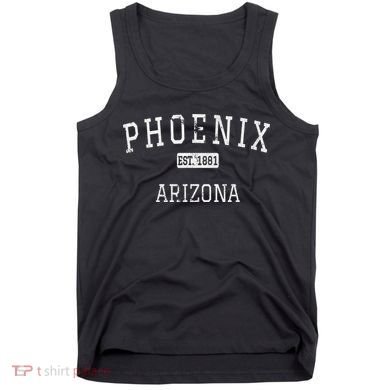 Phoenix AZ Vintage 70s Retro Throwback Design Tank Top