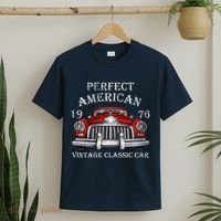 Perfect American Vintage Classic Car 1976 T-Shirt thumb 2