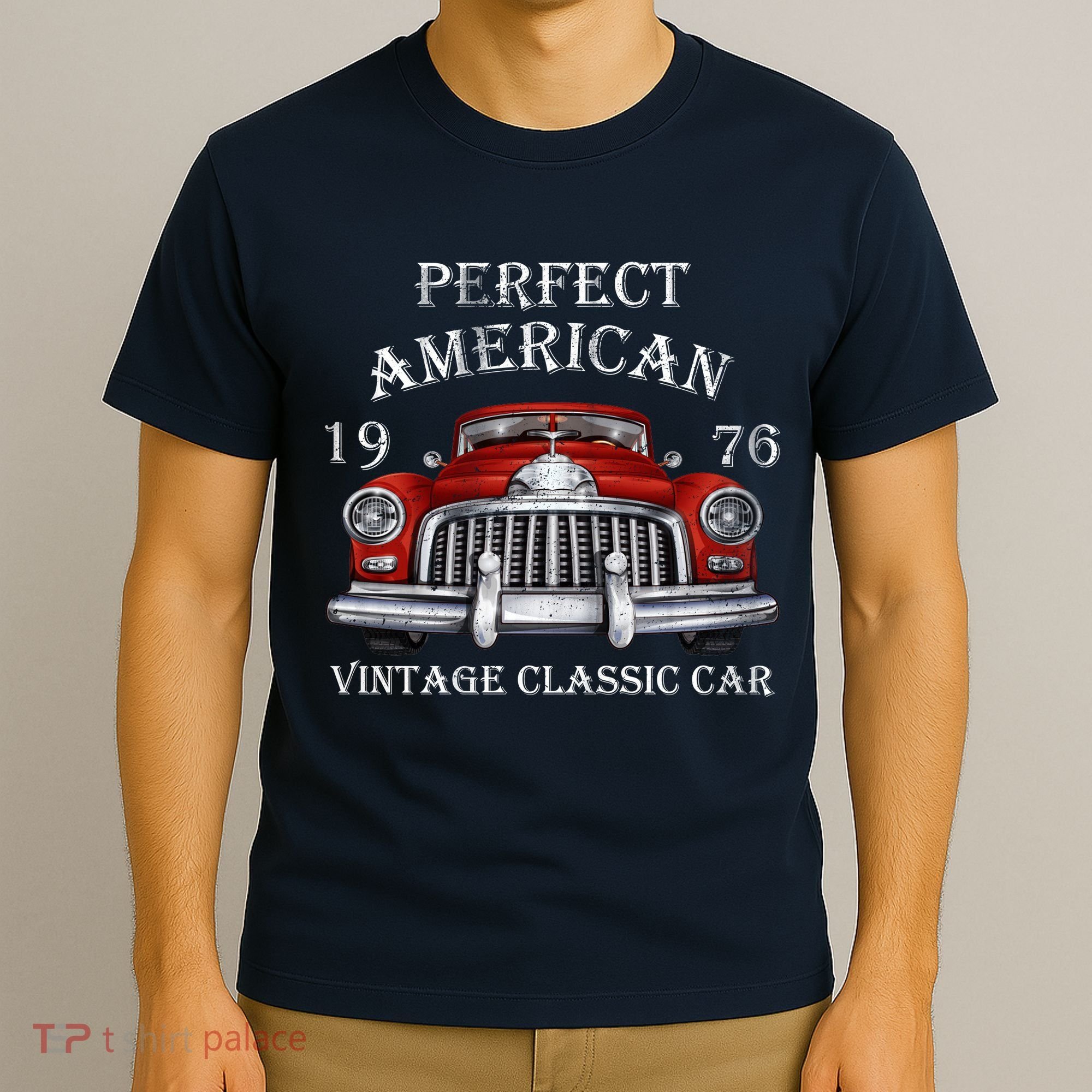 Perfect American Vintage Classic Car 1976 T-Shirt