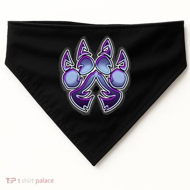 Paw Print USA-Made Doggie Bandana