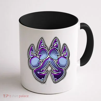 Paw Print Coffee Mug back