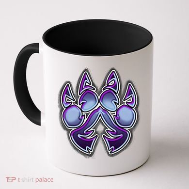 Paw Print Coffee Mug