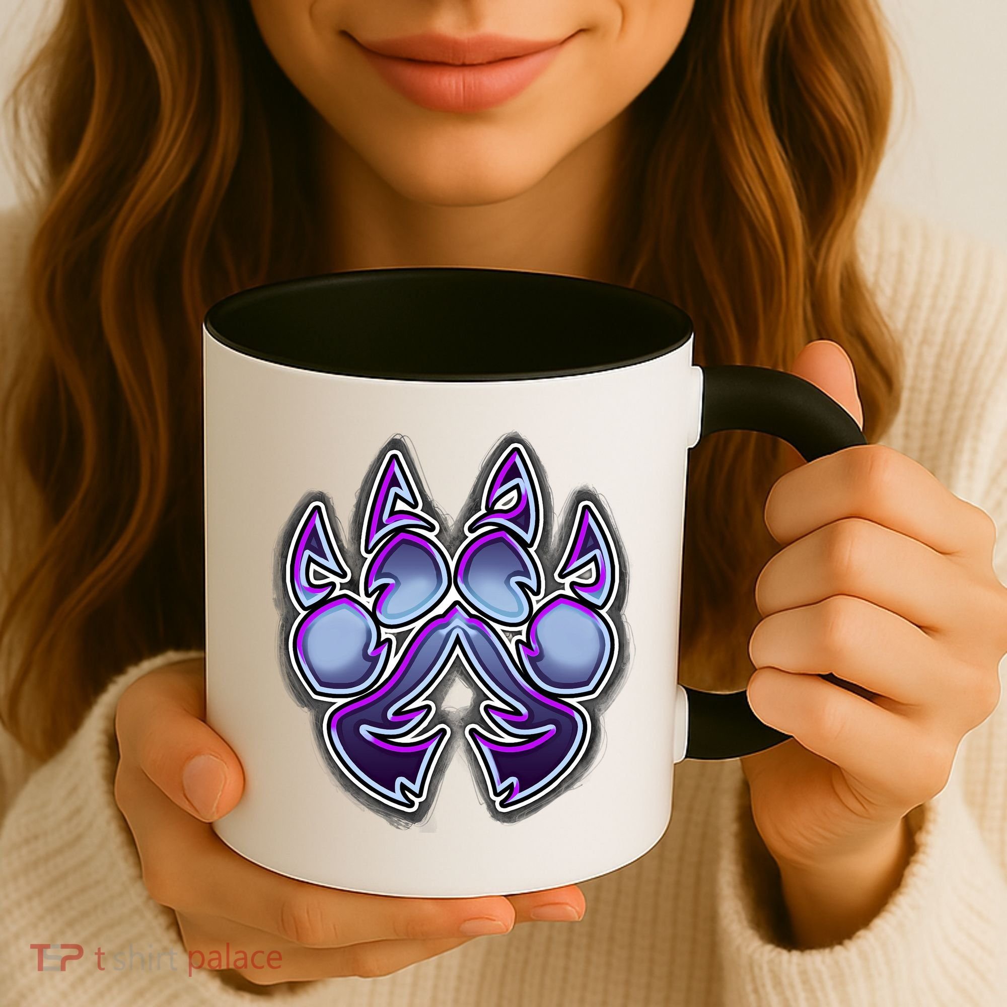 Paw Print Coffee Mug