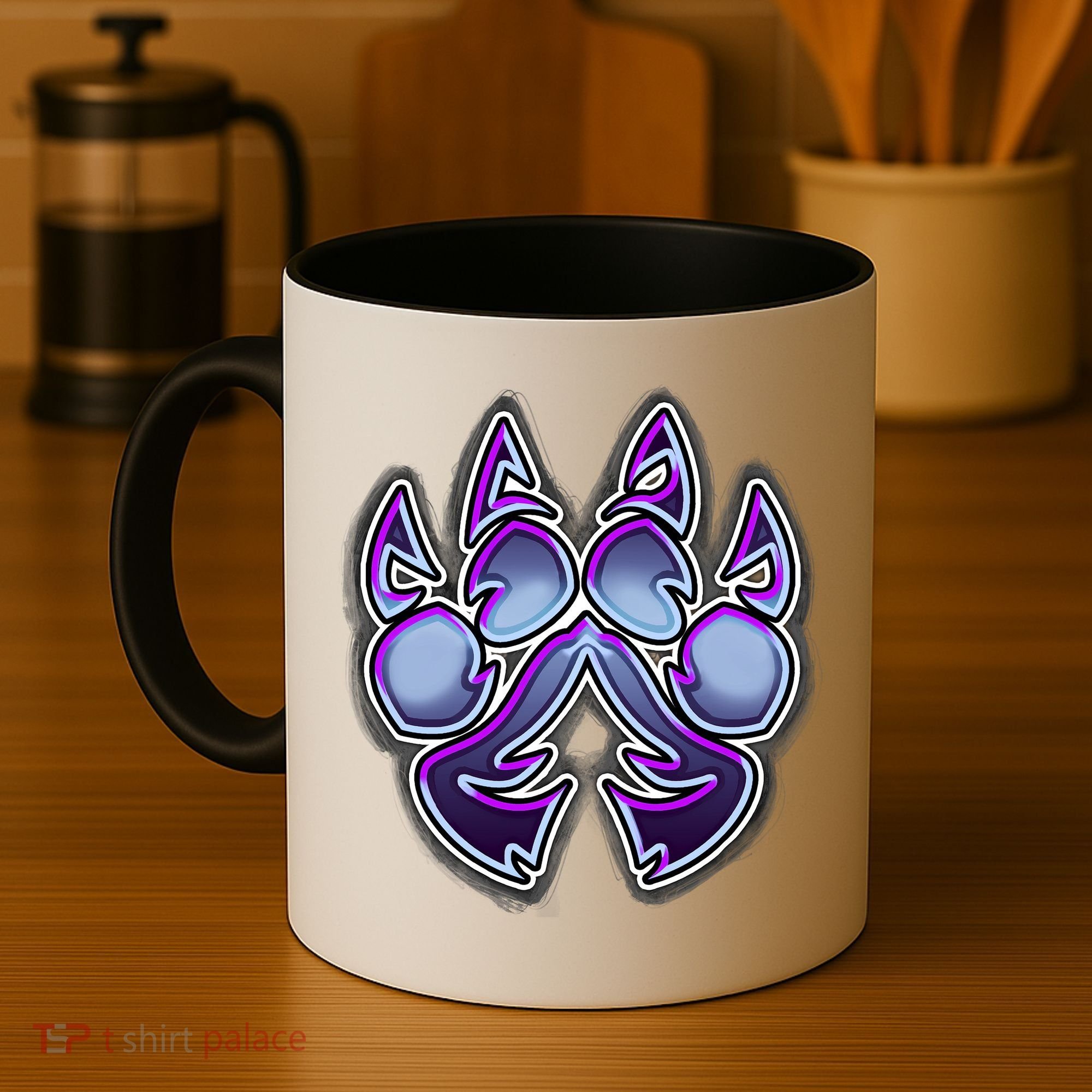 Paw Print Coffee Mug