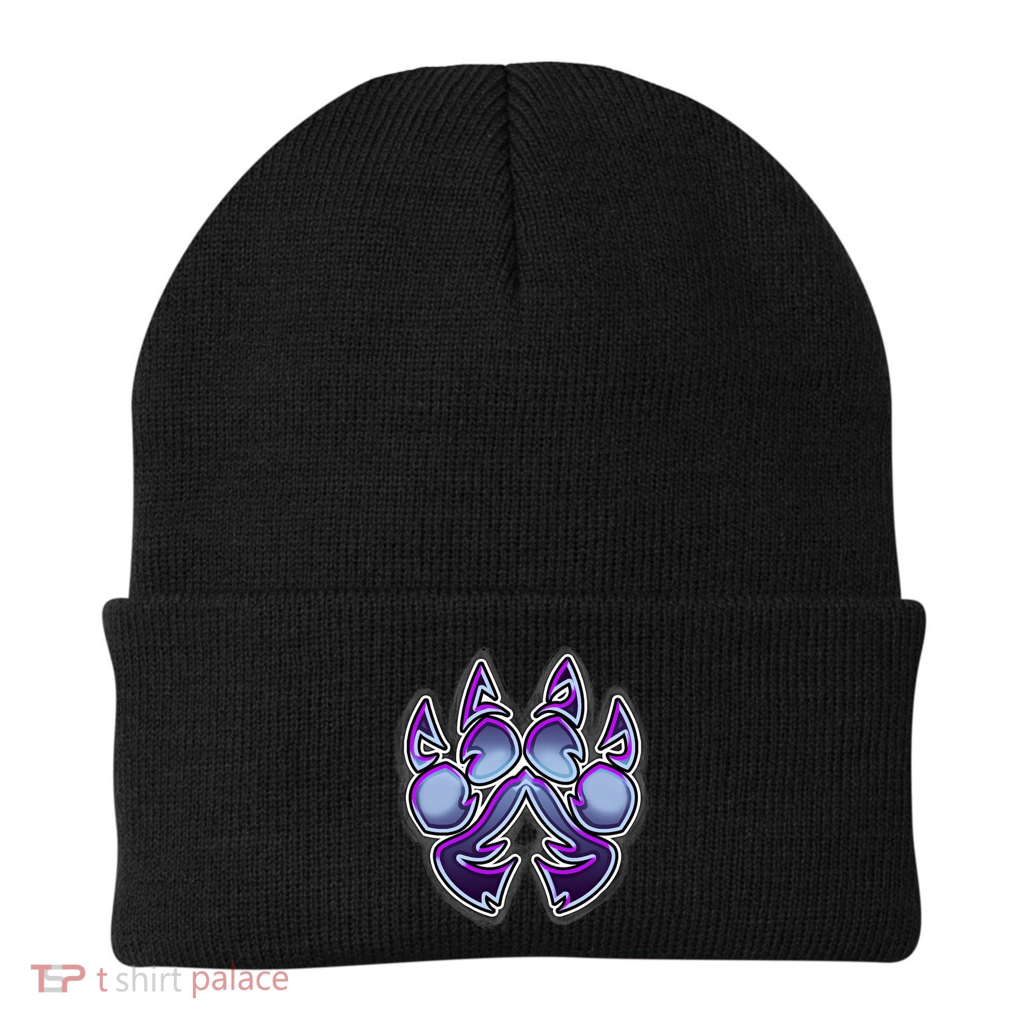 Paw Print Beanie