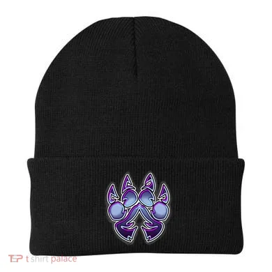 Paw Print Beanie