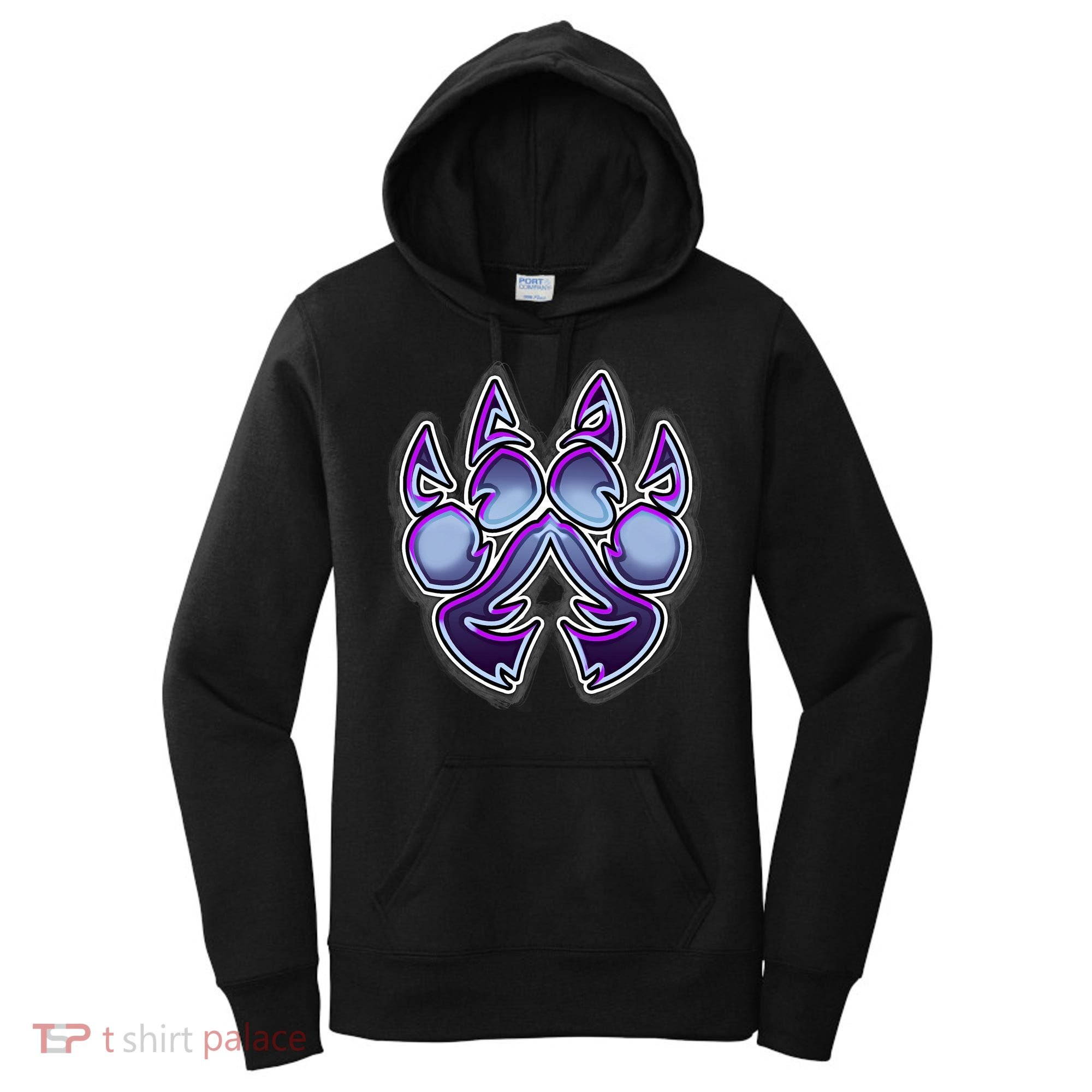 Paw Print Women's Hoodie