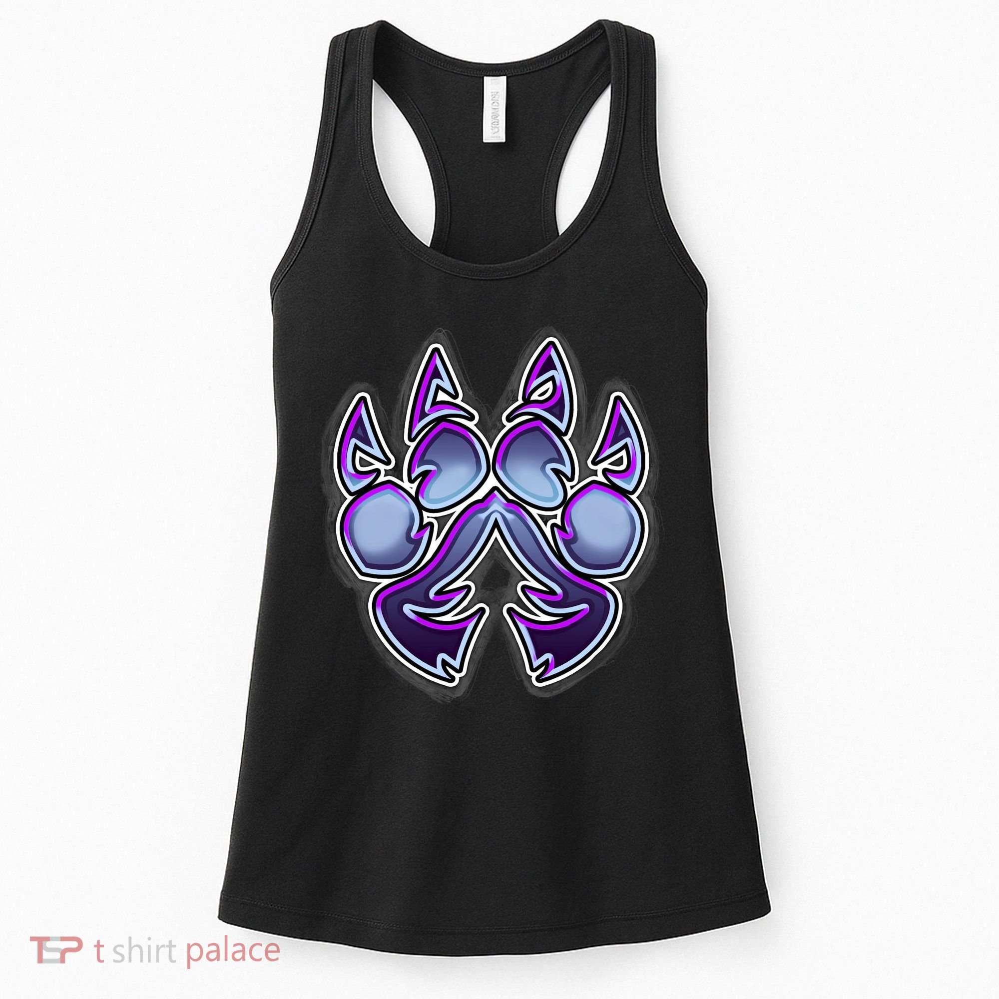 Paw Print Women's Tank Top