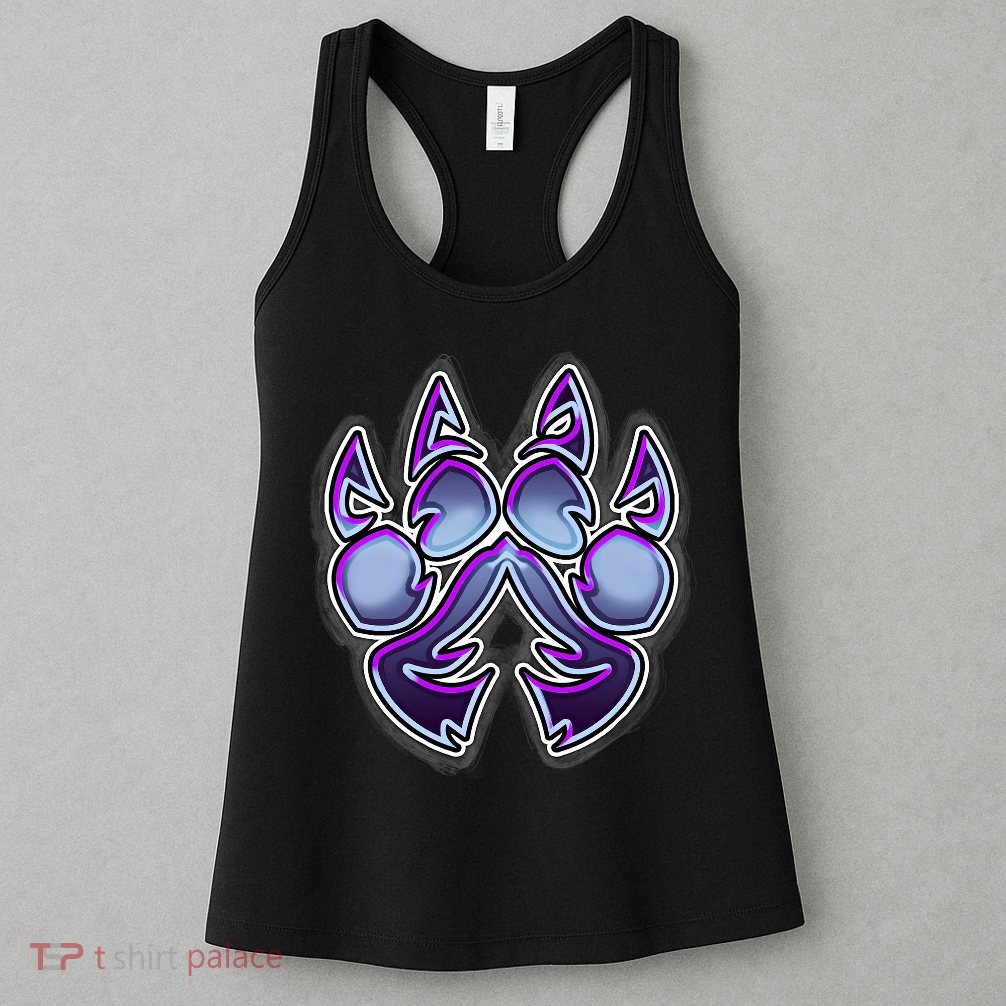 Paw Print Women's Tank Top