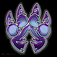 Paw Print Tie Dye Hoodie thumb 2
