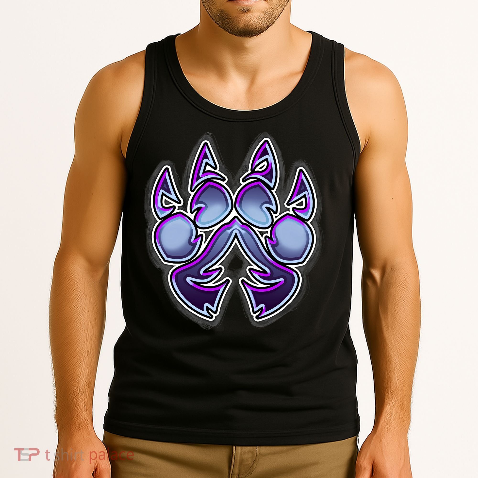 Paw Print Tank Top