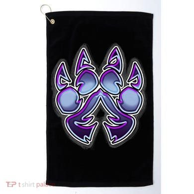 Paw Print Golf Towel