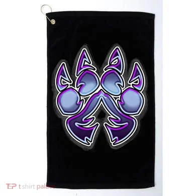 Paw Print Golf Towel