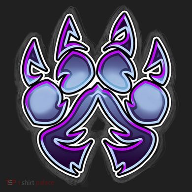 Paw Print Golf Towel