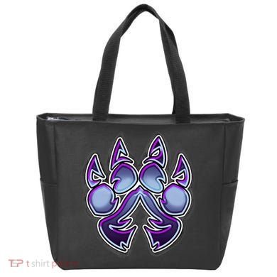 Paw Print Tote Bag