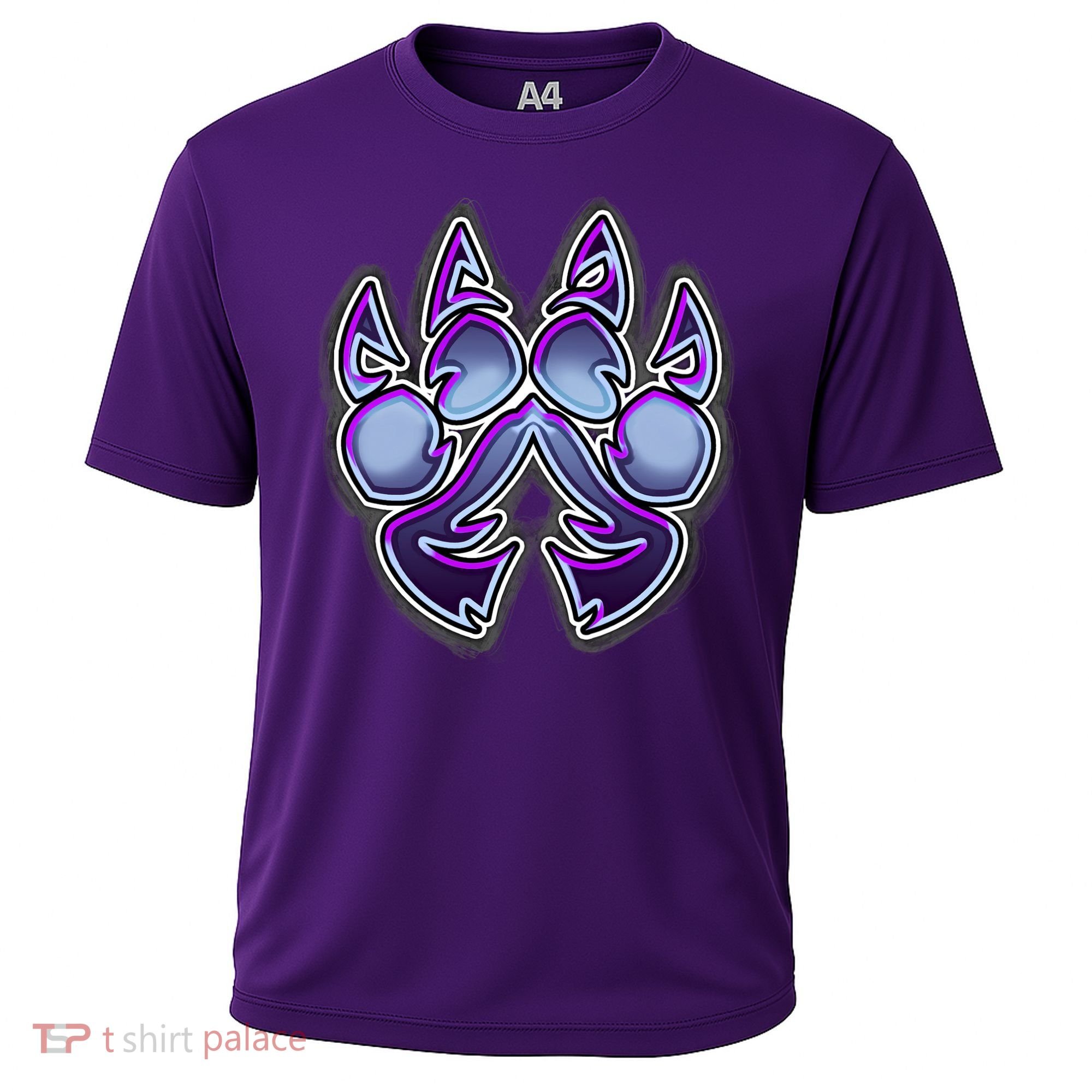 Paw Print Cooling Performance Crew T-Shirt