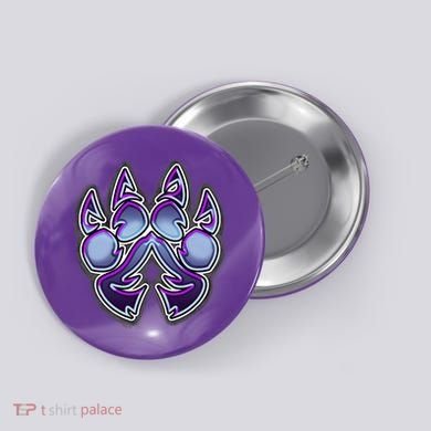Paw Print Button