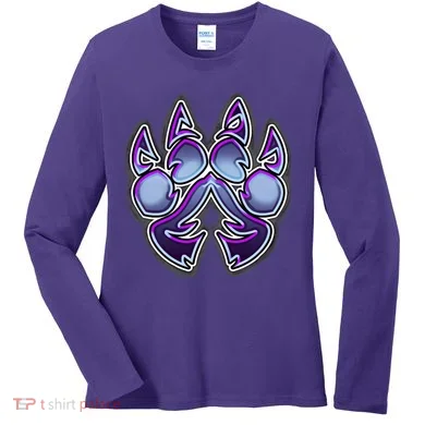 Paw Print Women's Long Sleeve Shirt