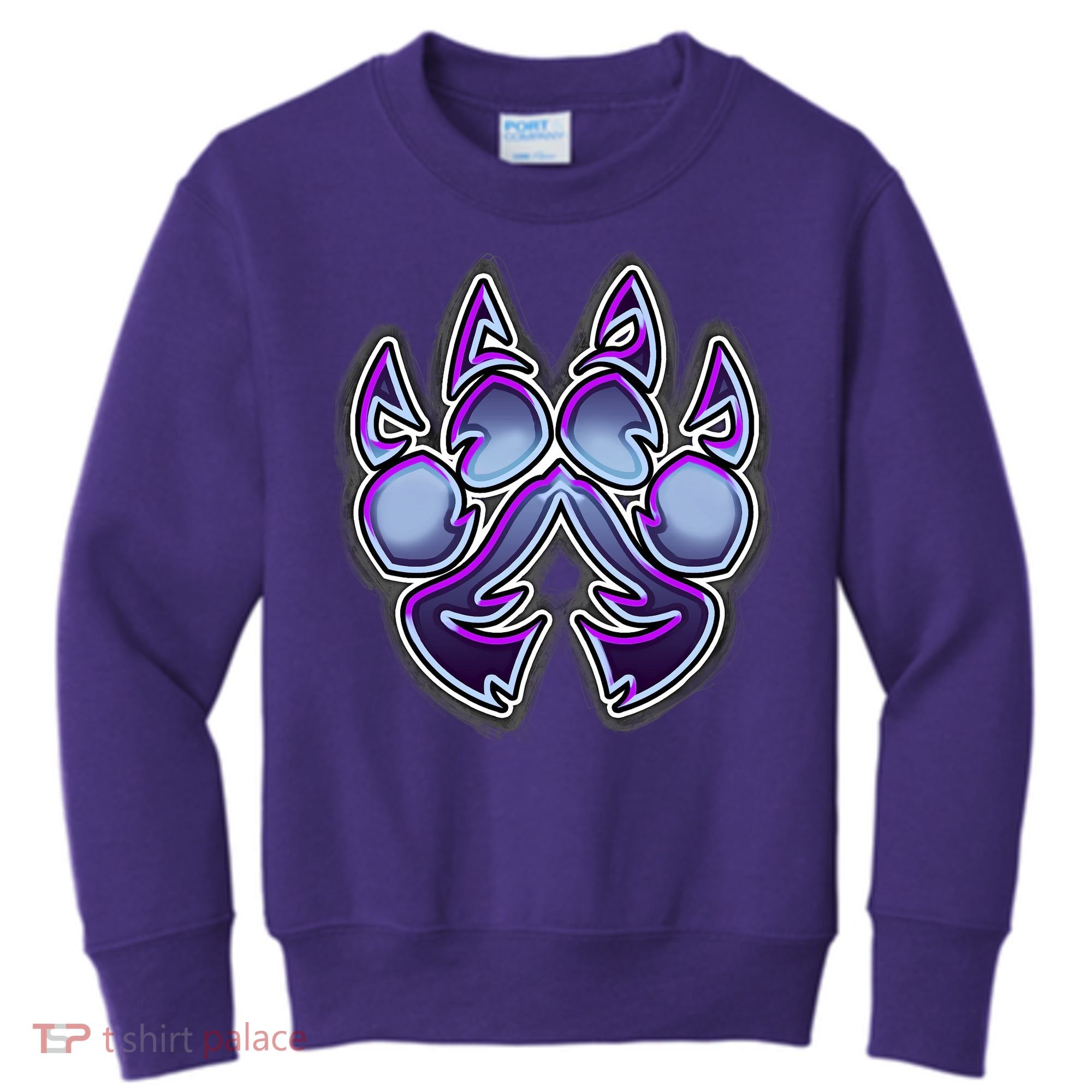 Paw Print Kids Sweatshirt