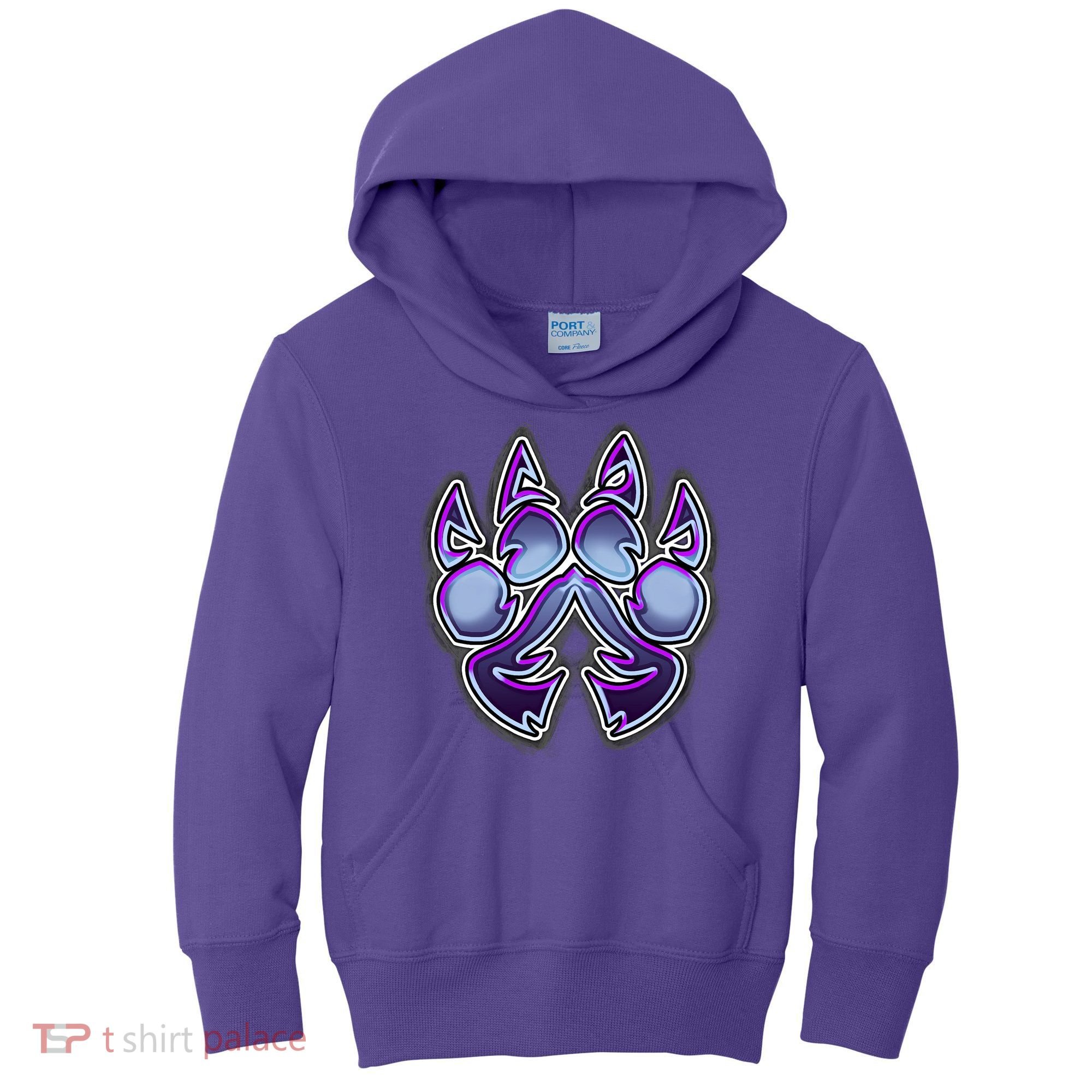 Paw Print Kids Hoodie