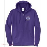 Paw Print Full Zip Hoodie thumb 0