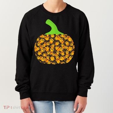Paw Print Pumpkin Women's Sweatshirt