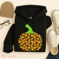 Paw Print Pumpkin Hoodie thumb 4