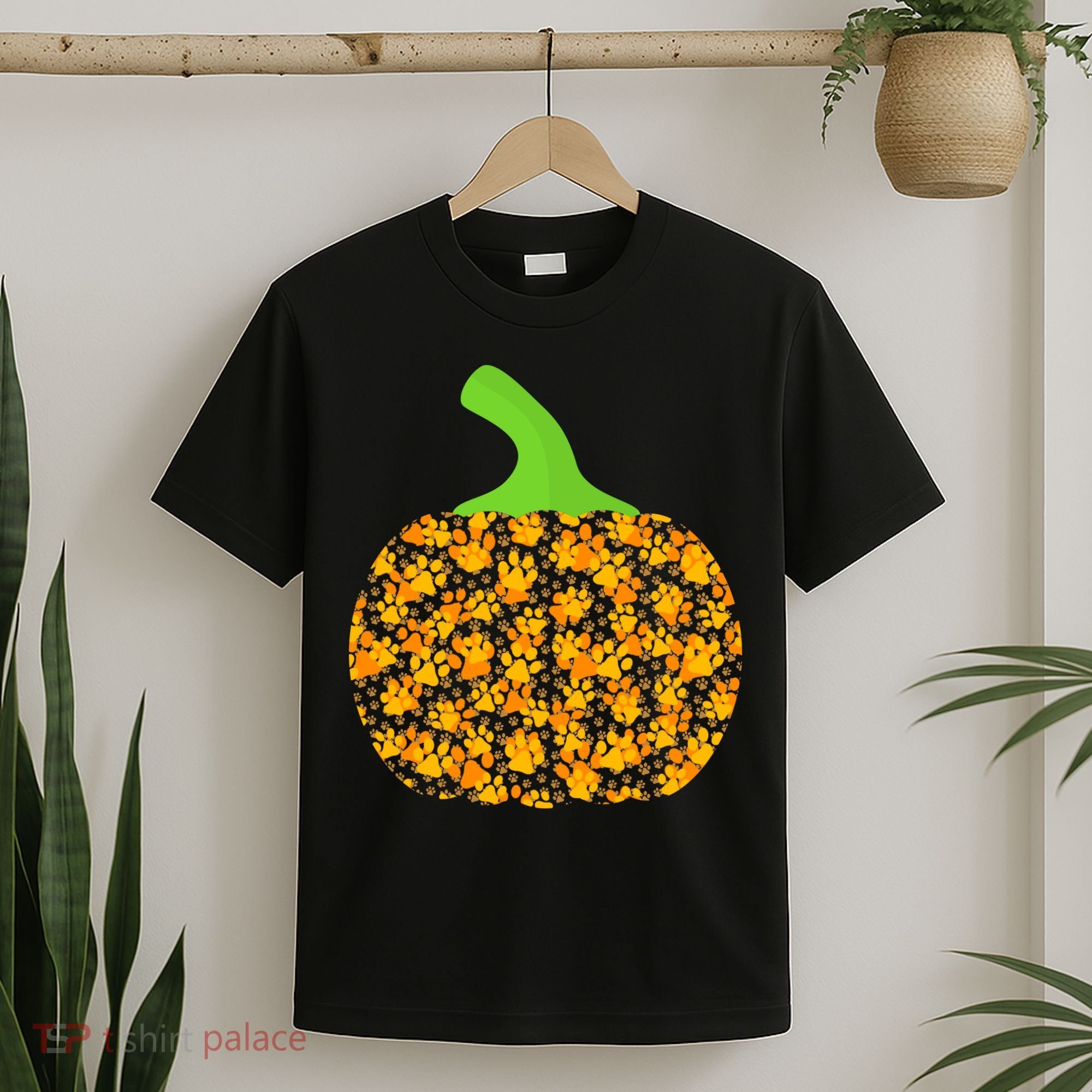 Paw Print Pumpkin T-Shirt