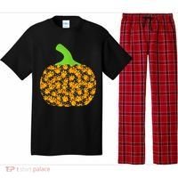 Paw Print Pumpkin Pajama Set thumb 0