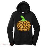 Paw Print Pumpkin Women's Hoodie thumb 0