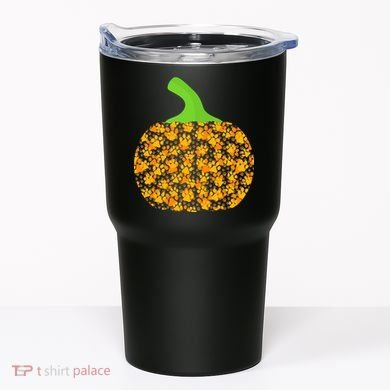 Paw Print Pumpkin Tumbler