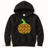 Paw Print Pumpkin Kids Hoodie thumb 0
