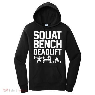 Powerlifting Art Weight Lifting Power Lifter Gift Women's Hoodie