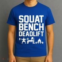 Powerlifting Art Weight Lifting Power Lifter Gift T-Shirt thumb 3