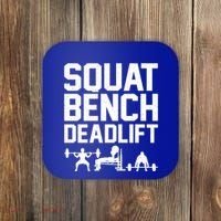 Powerlifting Art Weight Lifting Power Lifter Gift Coaster thumb 0