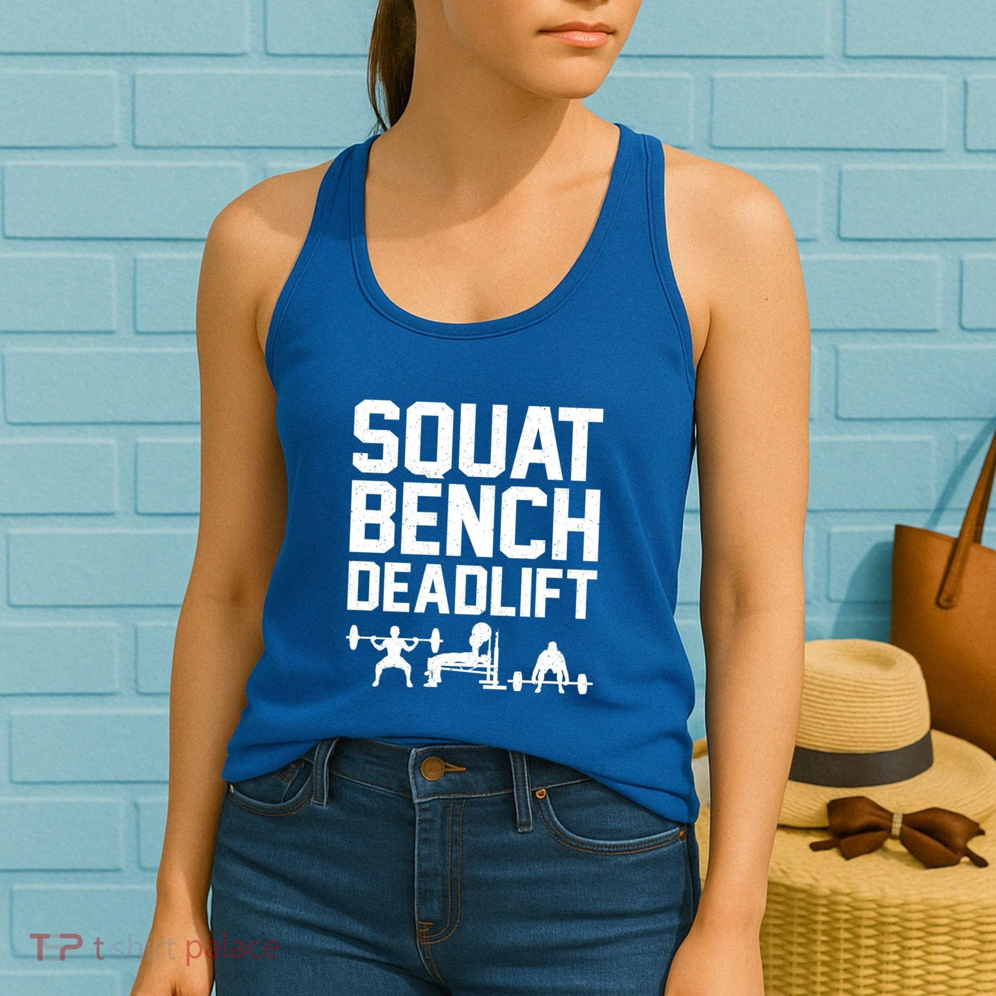 Powerlifting Art Weight Lifting Power Lifter Gift Women's Tank Top
