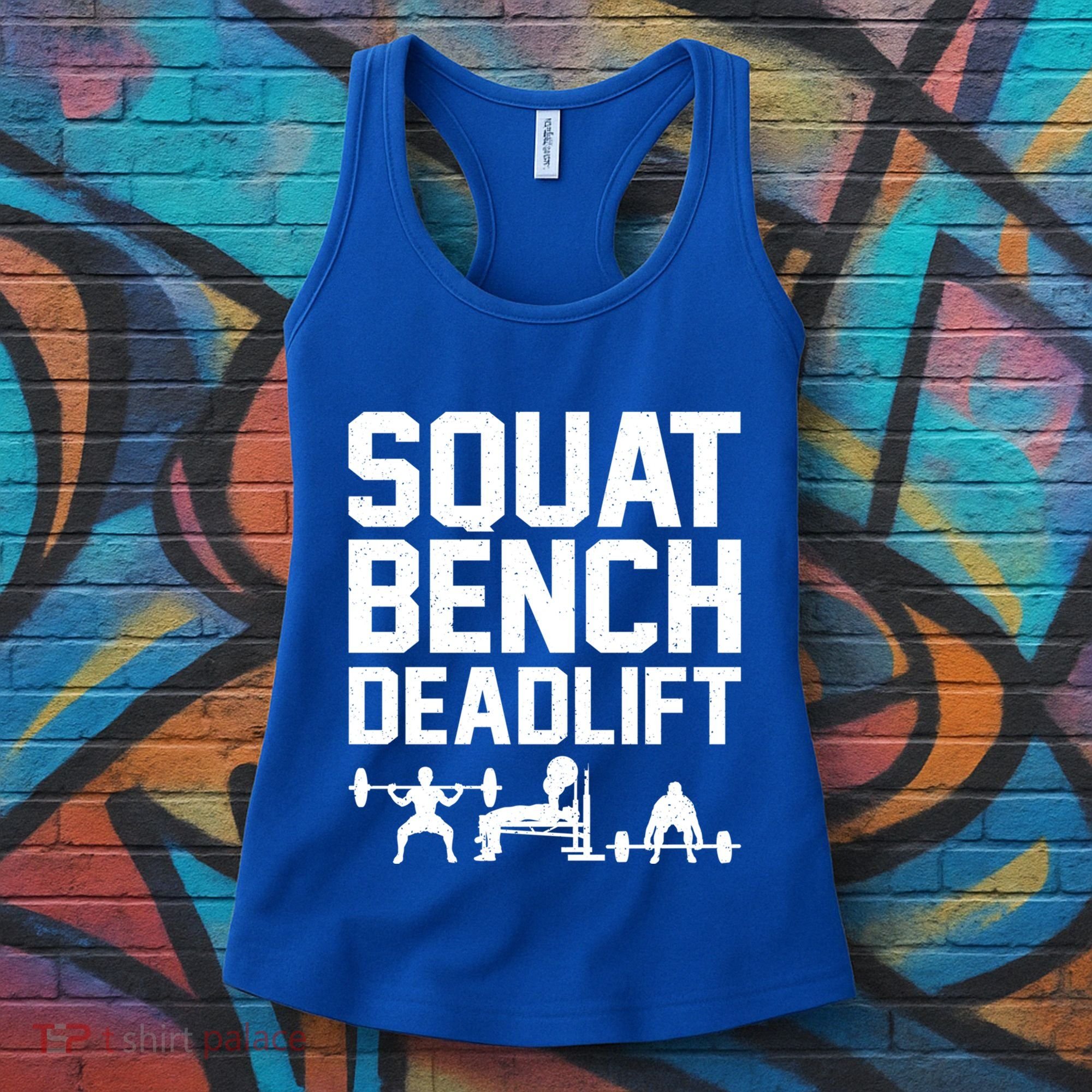 Powerlifting Art Weight Lifting Power Lifter Gift Women's Tank Top